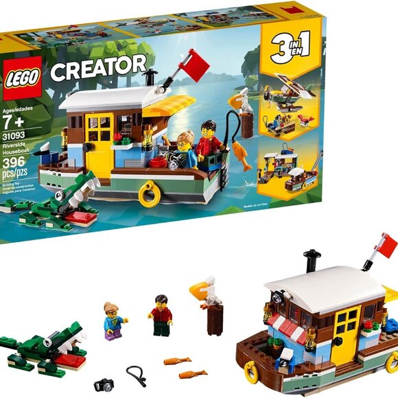 Lego Brand New Creator 3in1 Riverside Houseboat 31093 - Picture 1 of 10
